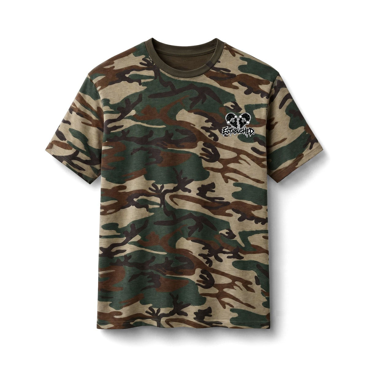 Broken Hearts Camo Tee