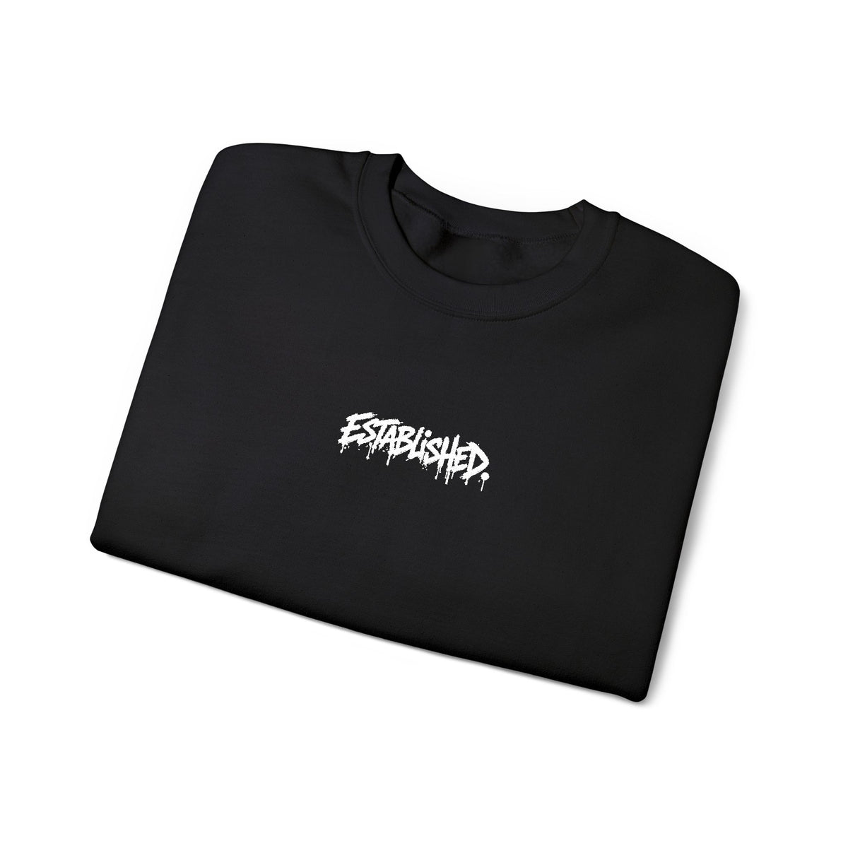 ESTABLISHED. Essential Embroidered Crewneck