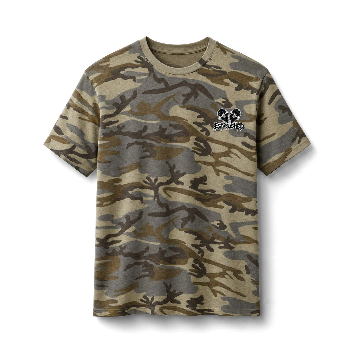 Broken Hearts Camo Tee