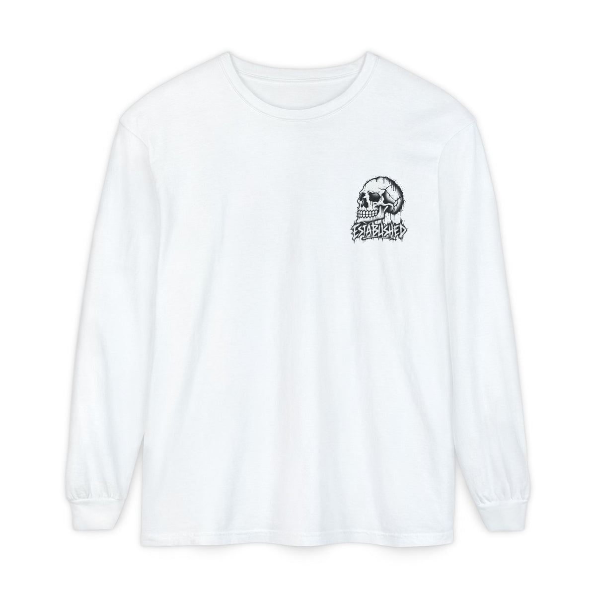 Established Vintage Skull Long Sleeve
